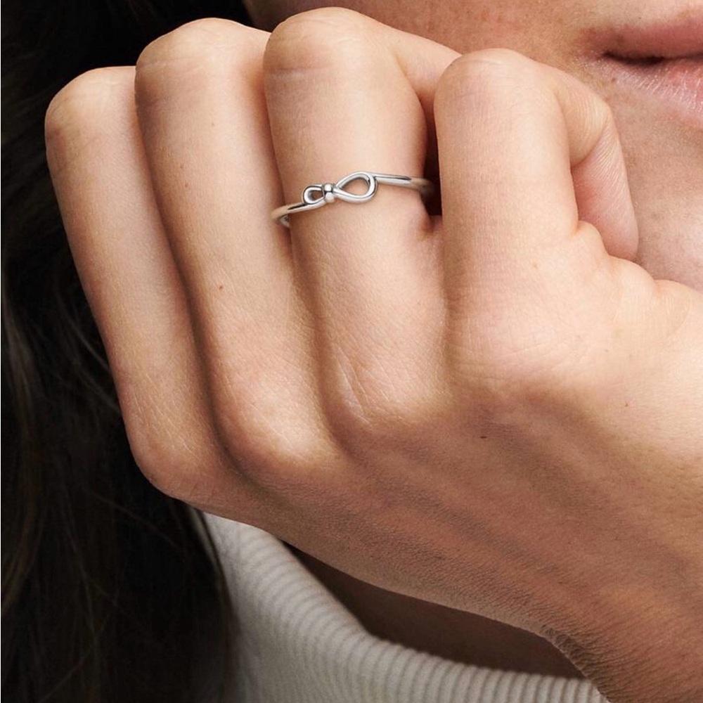 Infinity Knot Ring 7.5 - Picture 5 of 5